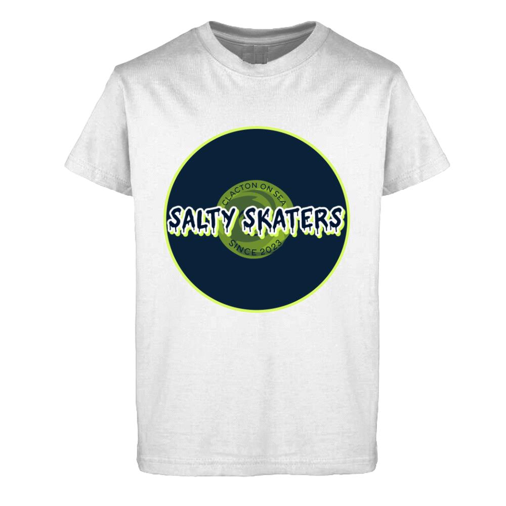 Salty Skaters White T-shirt